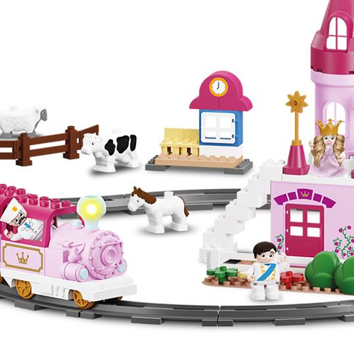 Prinsessenpakket met kasteel en trein