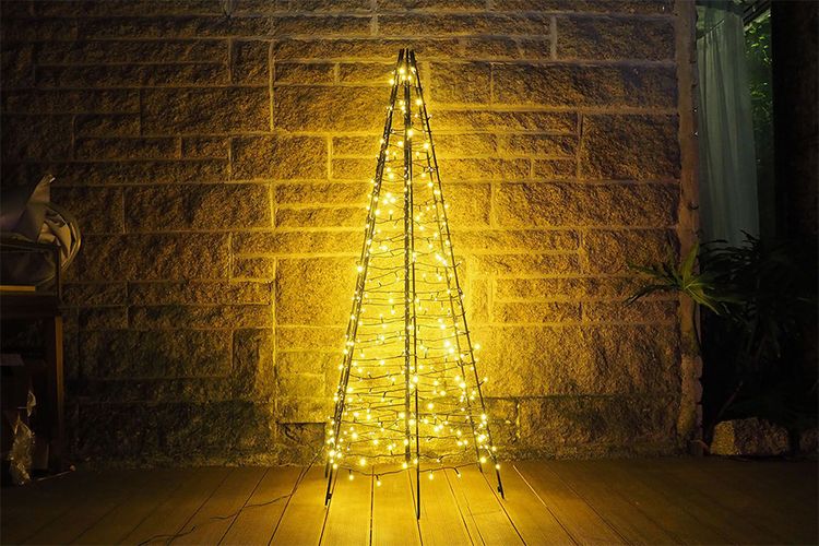 Led Kerstboom Led 3Dkerstboom voor buiten en binnen (300 lampjes